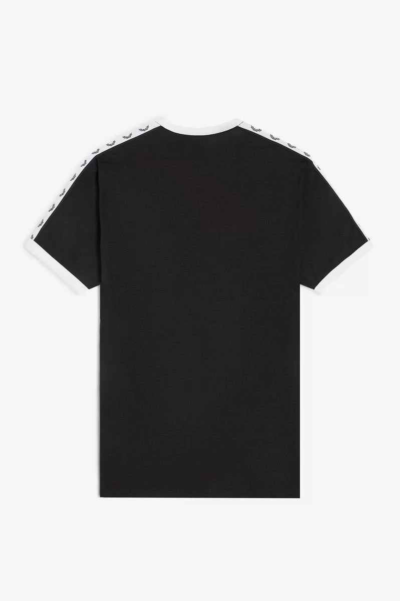 Fred Perry TAPED RINGER T-SHIRT Erkek  T-shirt M4620-102
