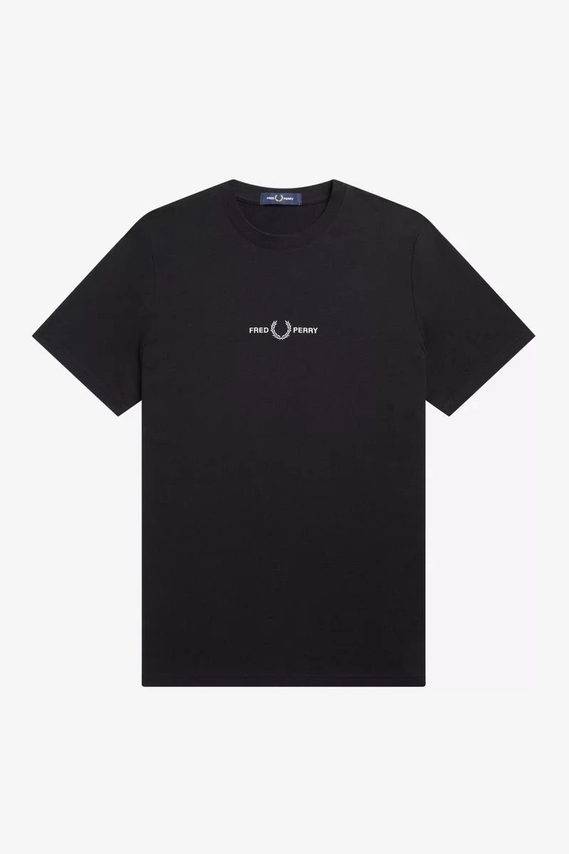 Fred Perry EMBROIDERED T-SHIRT Erkek  T-shirt M4580-102