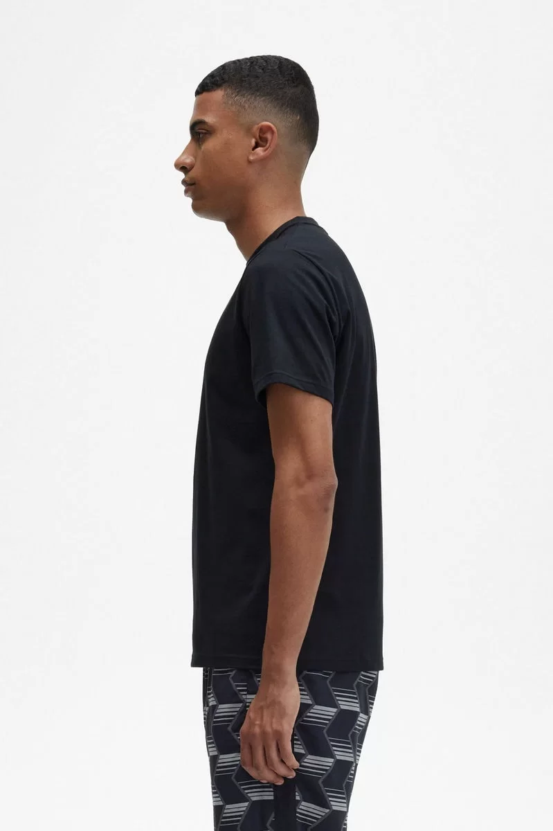 Fred Perry EMBROIDERED T-SHIRT Erkek  T-shirt M4580-102
