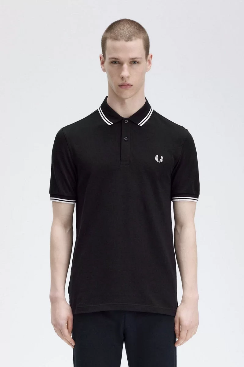 Fred Perry TWIN TIPPED FRED PERRY SHIRT Erkek  T-shirt M3600-350