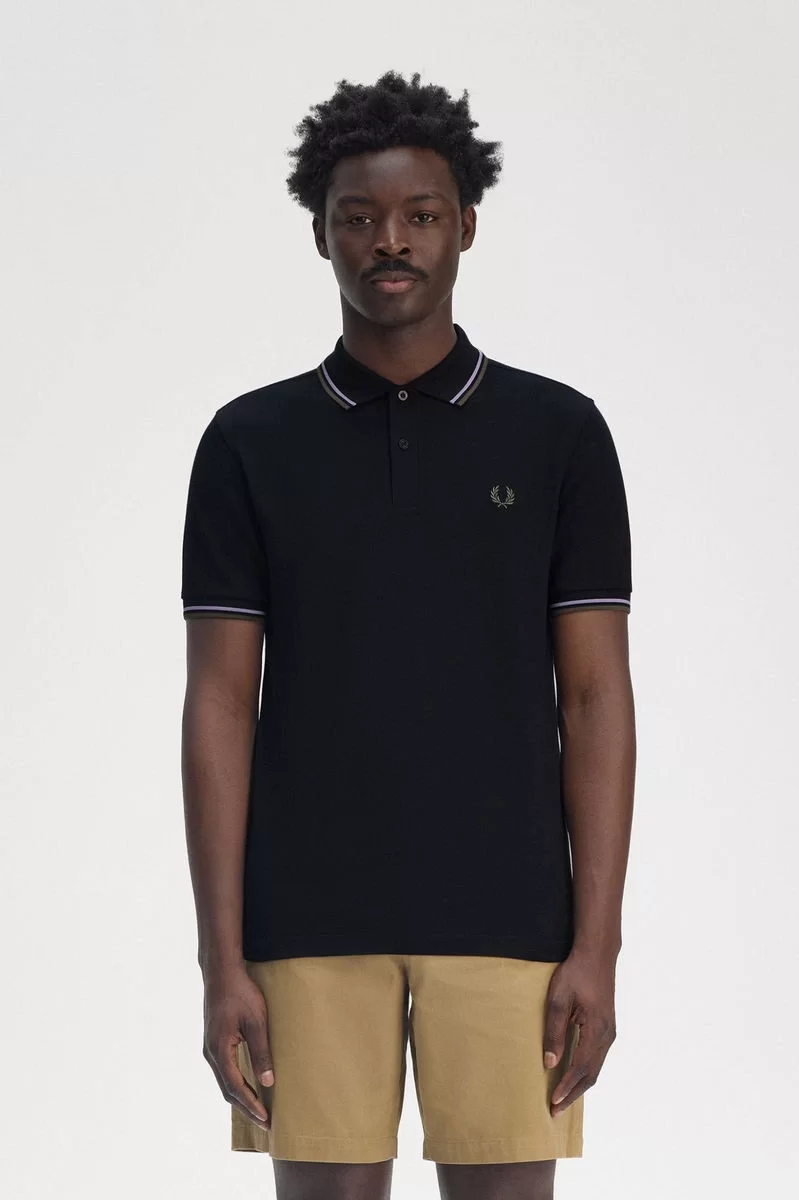 Fred Perry TWIN TIPPED FRED PERRY SHIRT Erkek  T-shirt M3600-Y32