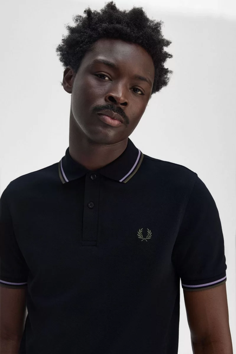 Fred Perry TWIN TIPPED FRED PERRY SHIRT Erkek  T-shirt M3600-Y32