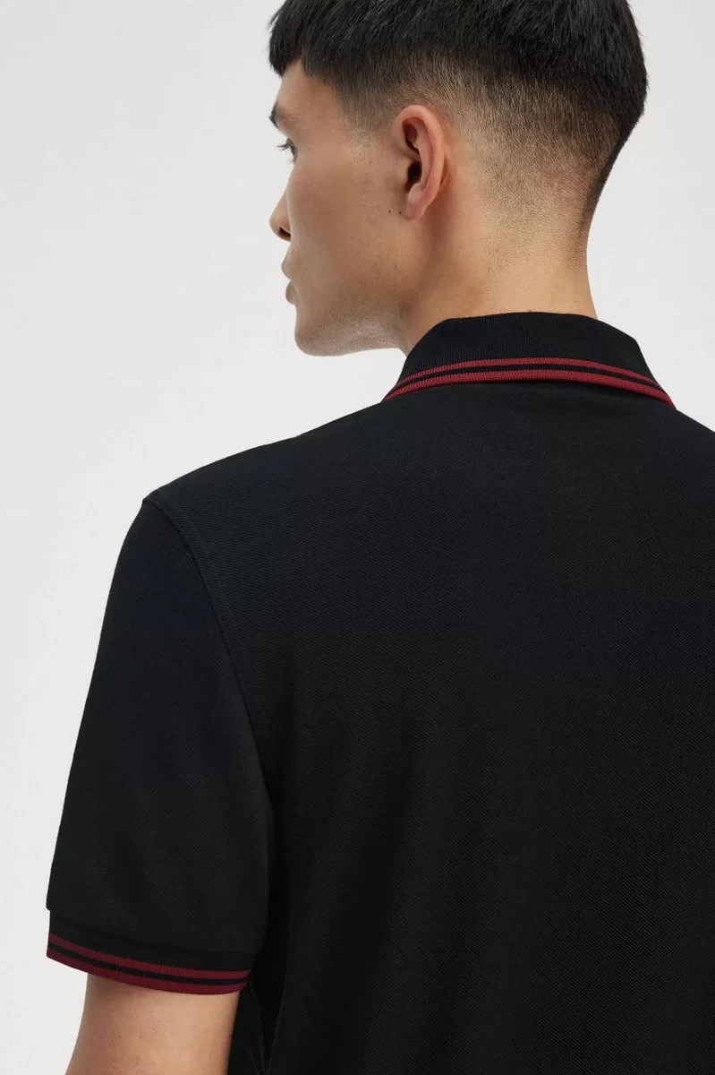 Fred Perry TWIN TIPPED FRED PERRY SHIRT Erkek  T-shirt M3600-Y42