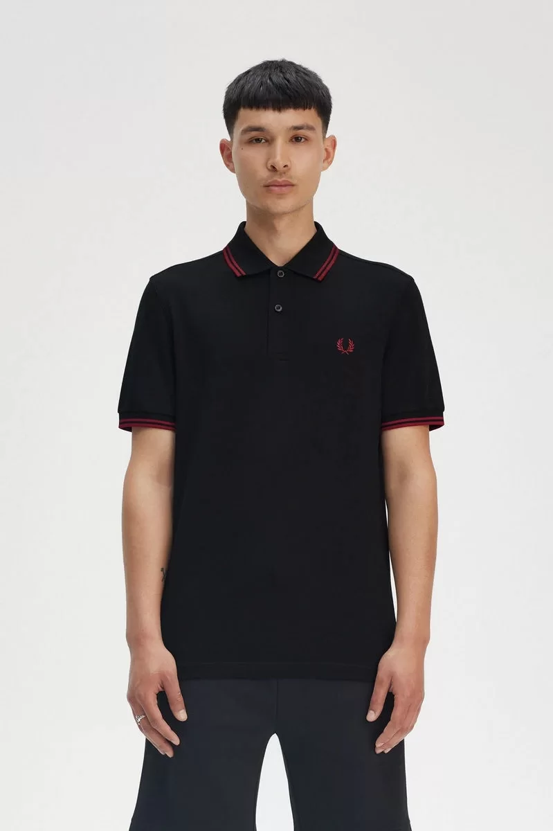 Fred Perry TWIN TIPPED FRED PERRY SHIRT Erkek  T-shirt M3600-Y42
