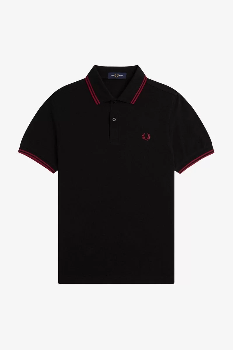Fred Perry TWIN TIPPED FRED PERRY SHIRT Erkek  T-shirt M3600-Y42