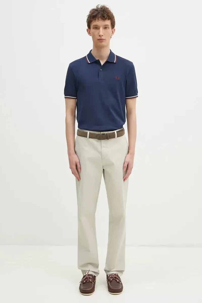 Fred Perry TWIN TIPPED FRED PERRY SHIRT Erkek  T-shirt M3600-Y29