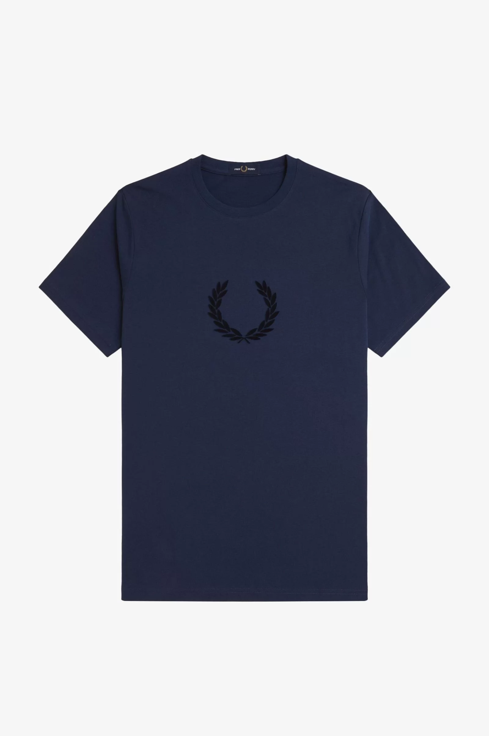 Fred Perry TEXTURED LAUREL WREATH T-SHIRT Erkek  T-shirt M8587-X86