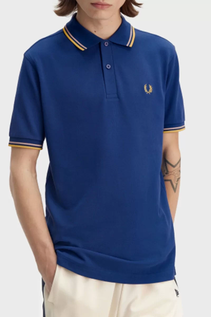 Fred Perry TWIN TIPPED FRED PERRY SHIRT Erkek  T-shirt M3600-Y28