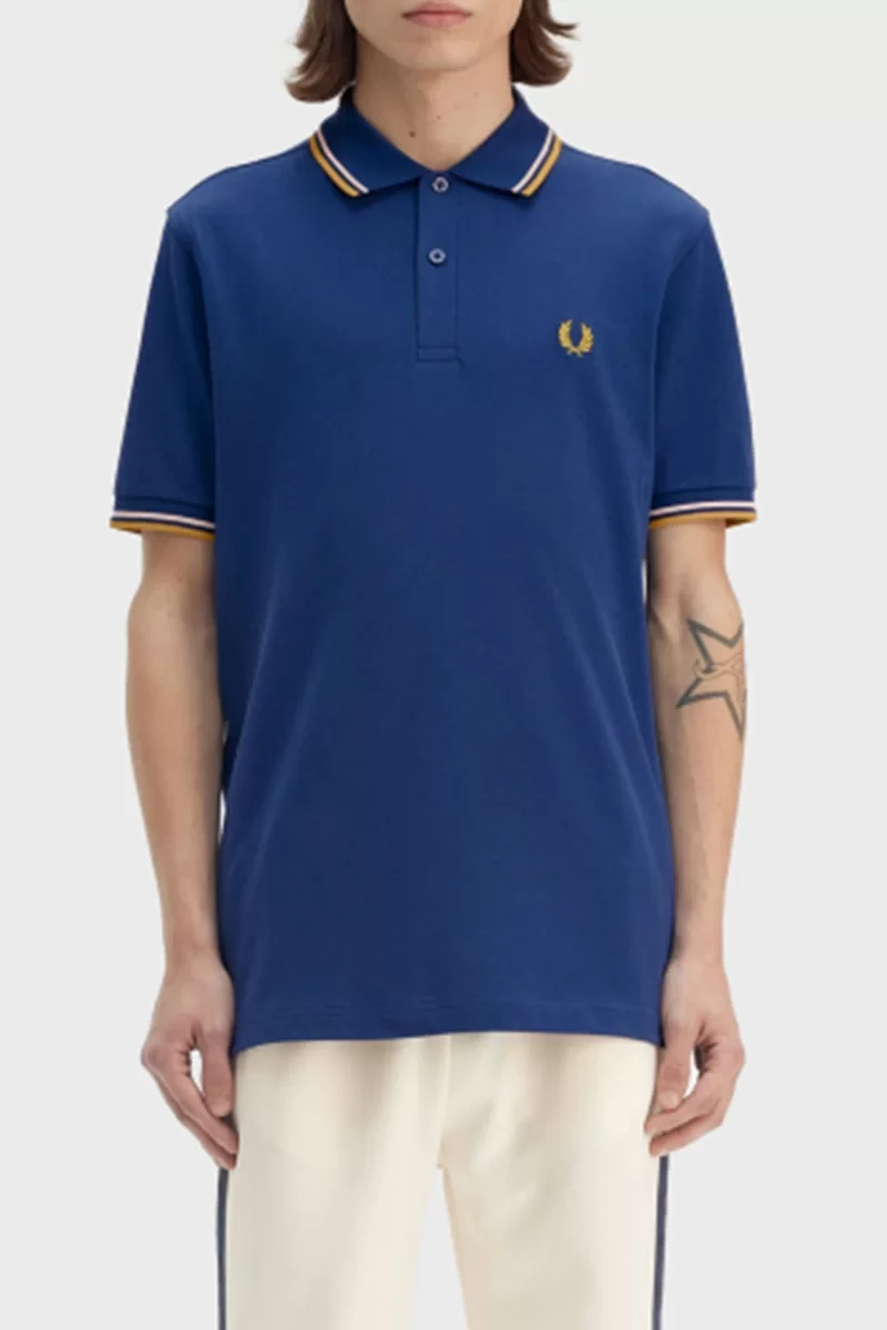 Fred Perry TWIN TIPPED FRED PERRY SHIRT Erkek  T-shirt M3600-Y28