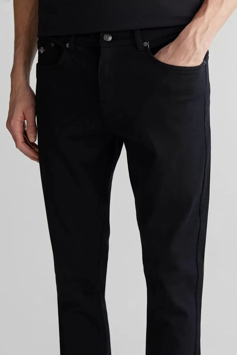 Gant COTTON GANT PANTS Erkek Siyah Pantolon 1224327T.5