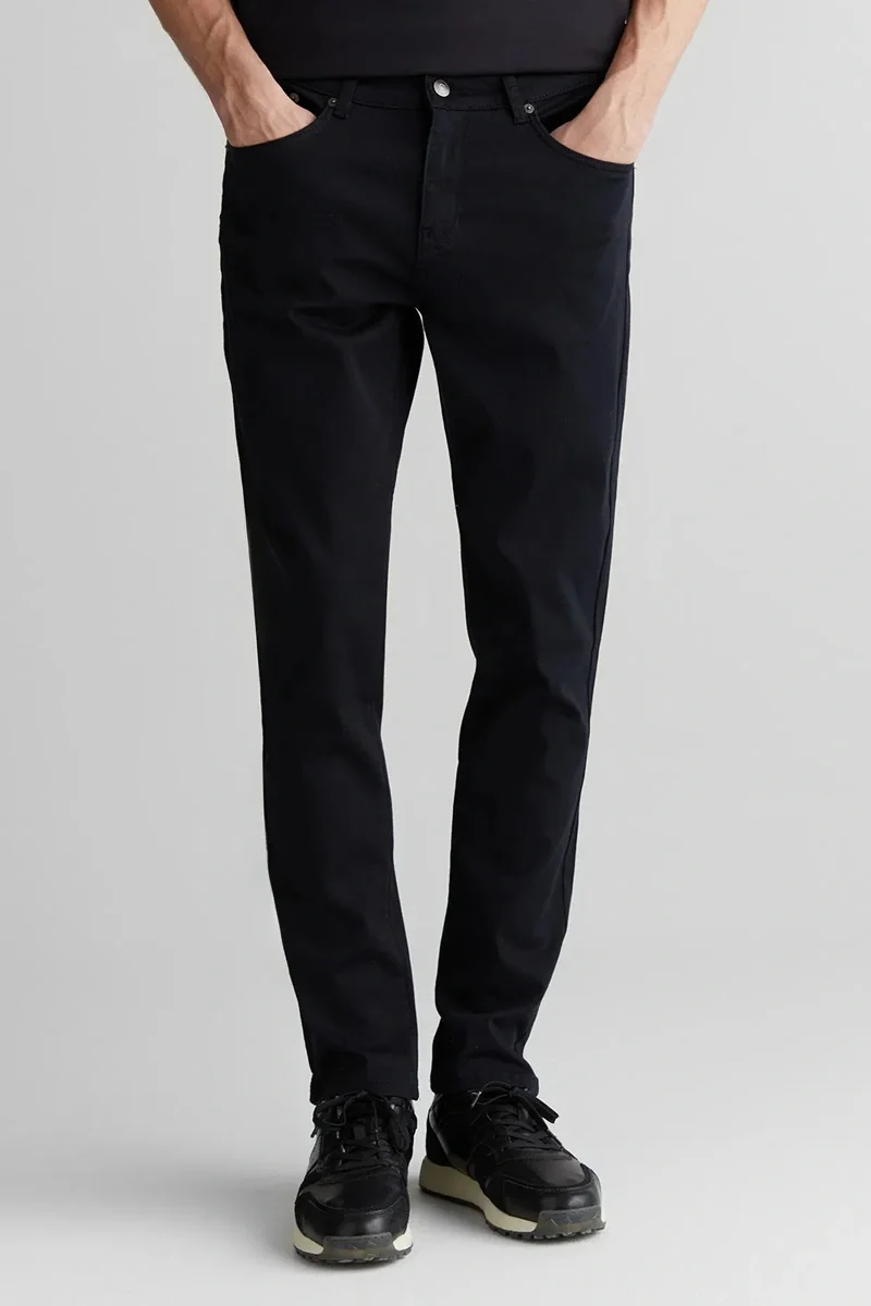 Gant COTTON GANT PANTS Erkek Siyah Pantolon 1224327T.5