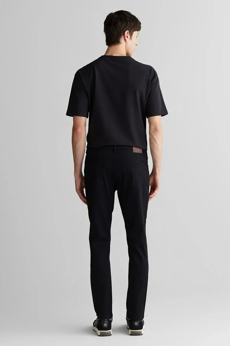 Gant COTTON GANT PANTS Erkek Siyah Pantolon 1224327T.5