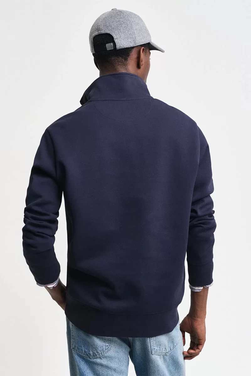 Gant Erkek Lacivert Regular Fit Sweatshirt