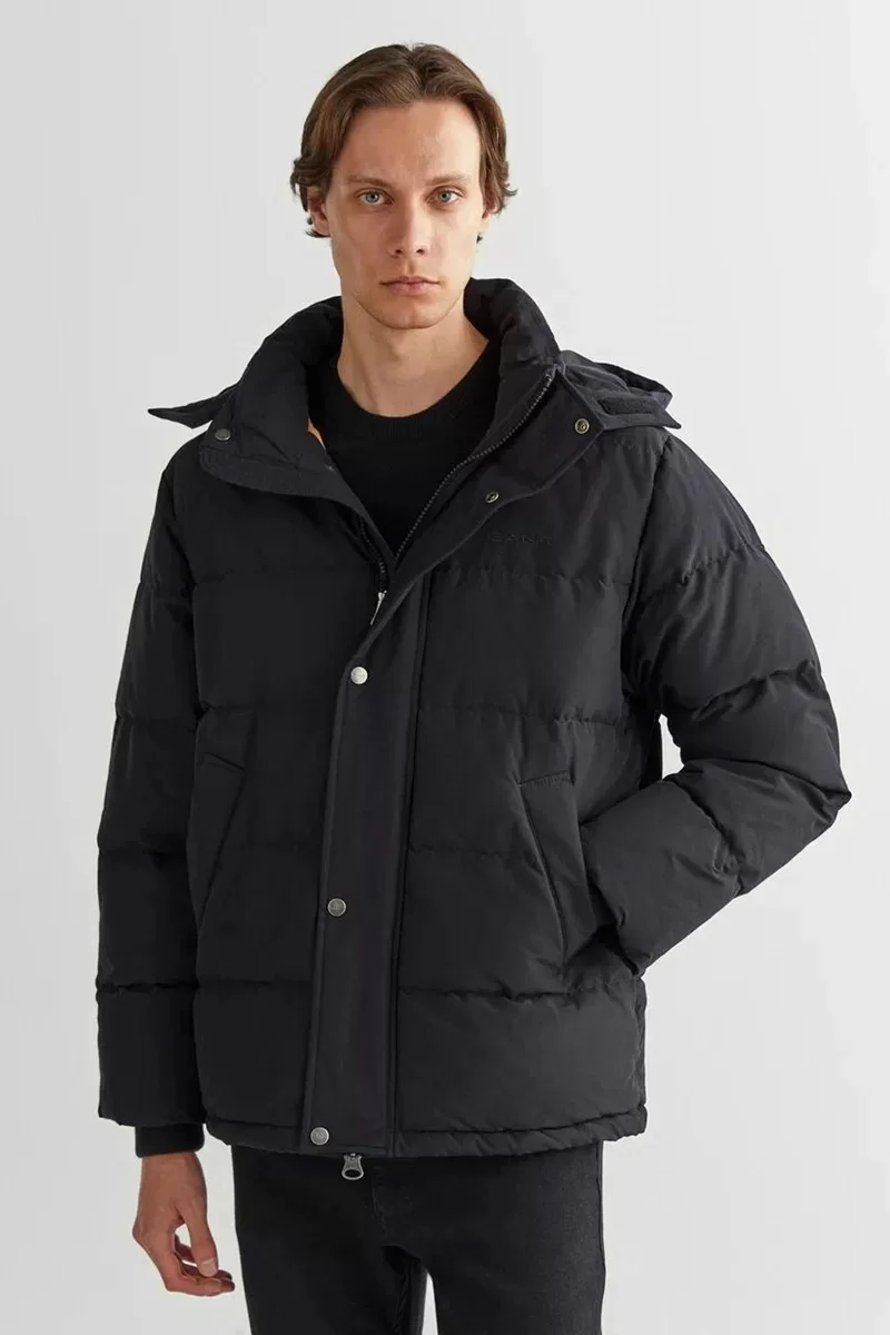 Gant HEAVY DOWN JACKET Erkek Siyah Mont 7006465.19