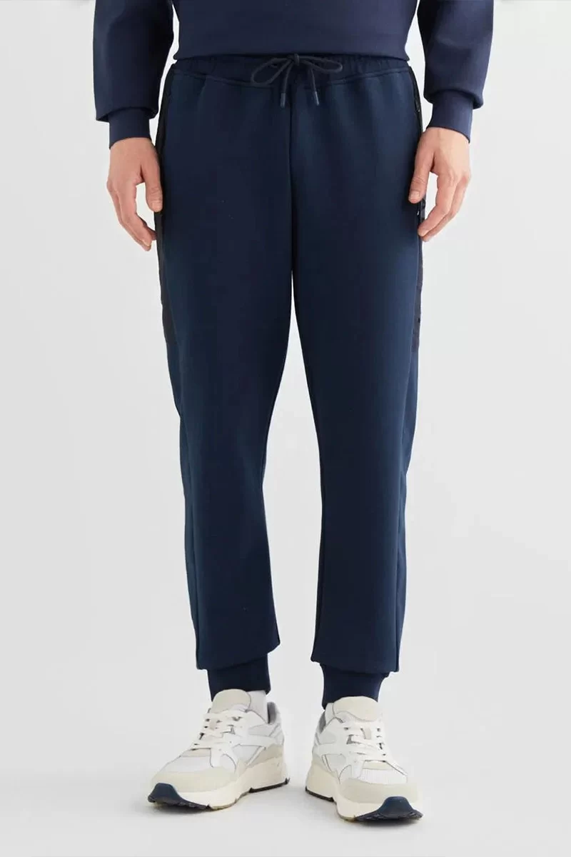 Gant MIXED FABRIC SWEATPANTS Erkek Lacivert Eşofman Altı 2624343T.410