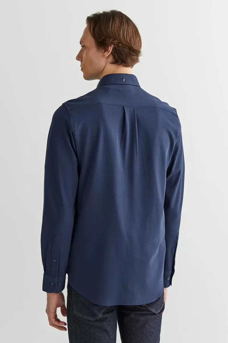 Gant GANT PIQUE SHIRT Erkek Lacivert Gömlek 3824365T.410