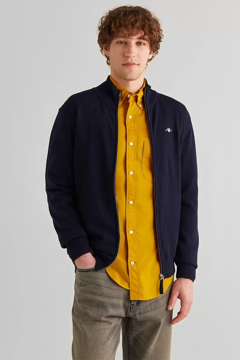 Gant Erkek Lacivert Regular Fit Ceket