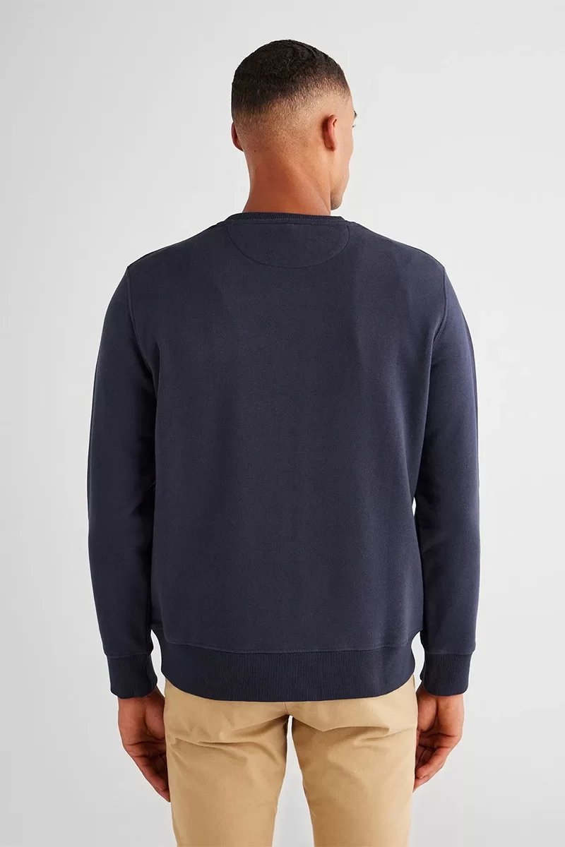 Gant Erkek Lacivert Regular Fit Sweatshirt