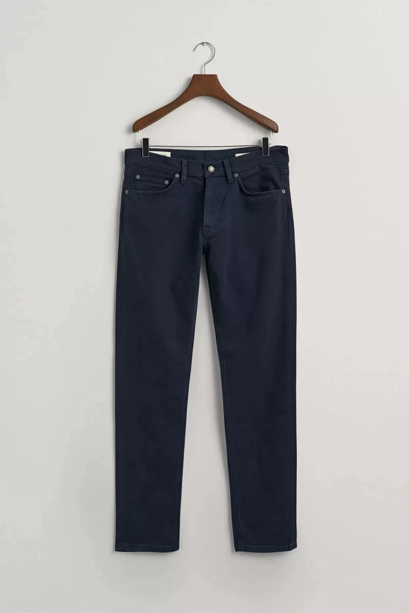 Gant Erkek Lacivert Slim Fit Pantolon