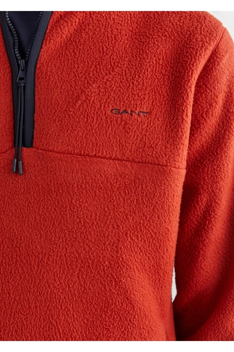Gant Erkek Regular Fit Yarım  Fermuarlı Sweatshirt