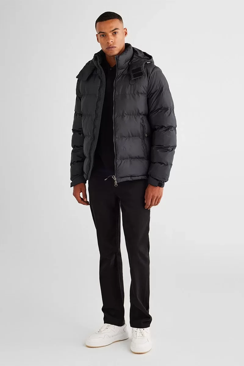 Gant ACTIVE CLOUD JACKET Erkek Siyah Mont 7006452.5