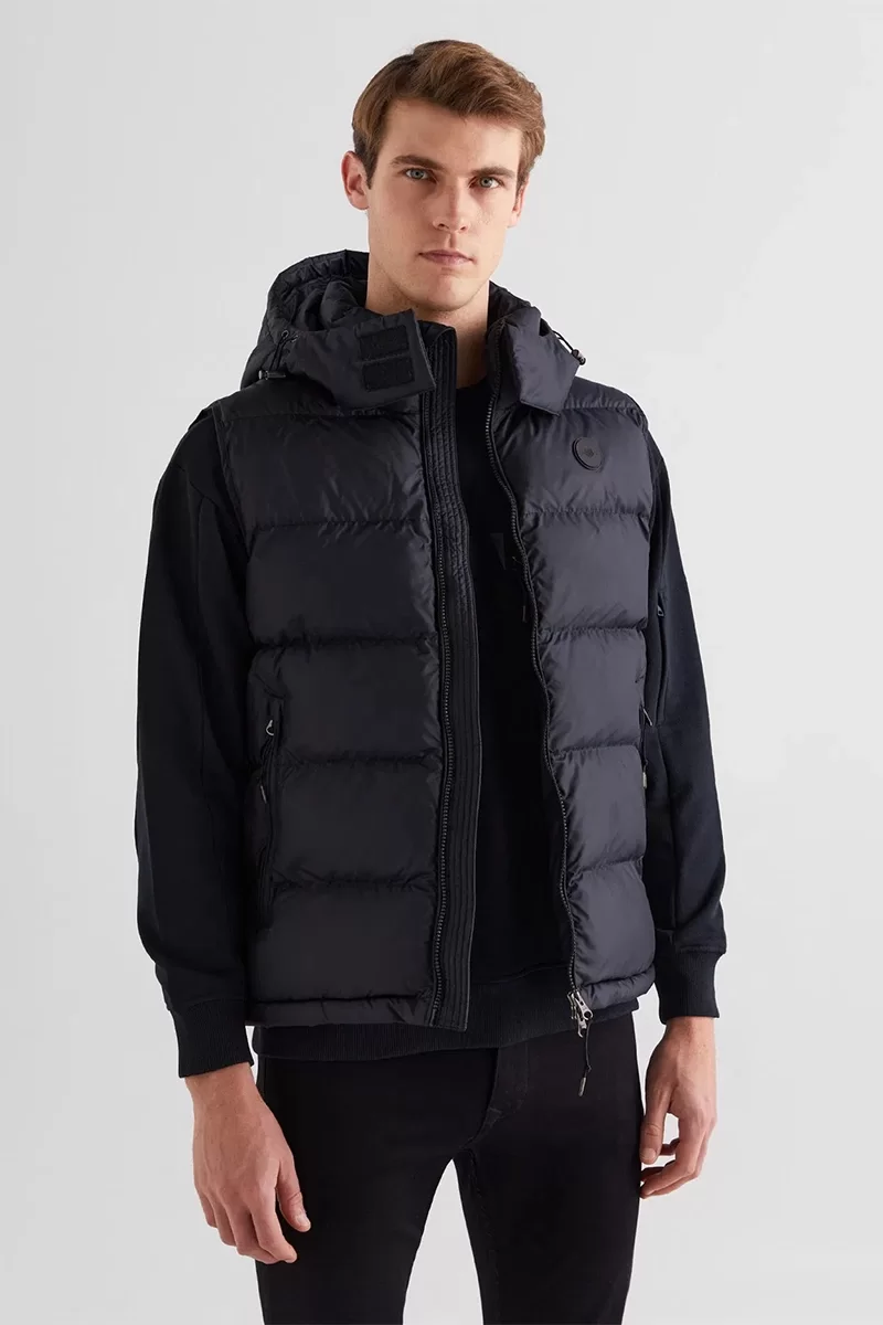 Gant ACTIVE CLOUD VEST Erkek Siyah Yelek 7006454.5