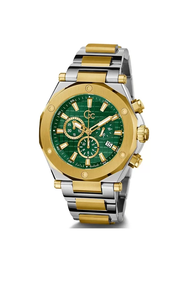 GC Saat Erkek Metalik Gri Kol Saati GCZ18003G9MF