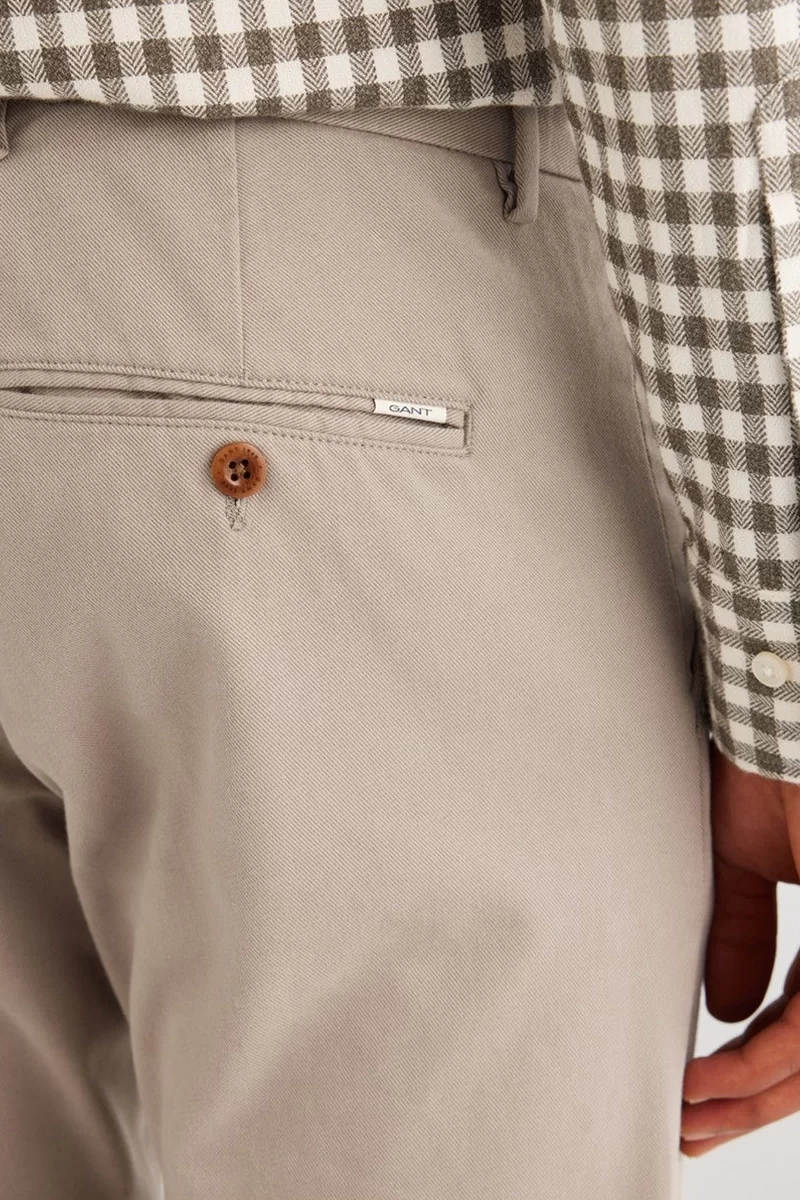 Gant SLIM CHINOS Erkek Gri Pantolon 1505220.24