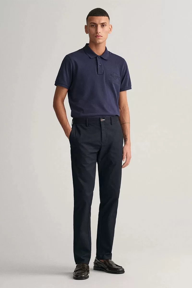 Gant SLIM CHINOS Erkek Siyah Pantolon 1505220.5