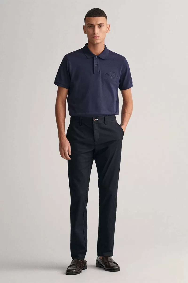 Gant SLIM CHINOS Erkek Siyah Pantolon 1505220.5