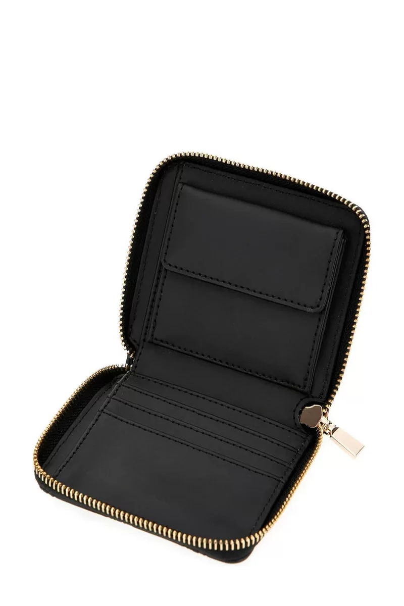 Guess GERTY SLG SMALL ZIP AROUND Kadın Siyah Cüzdan SWPD9529137-BLA