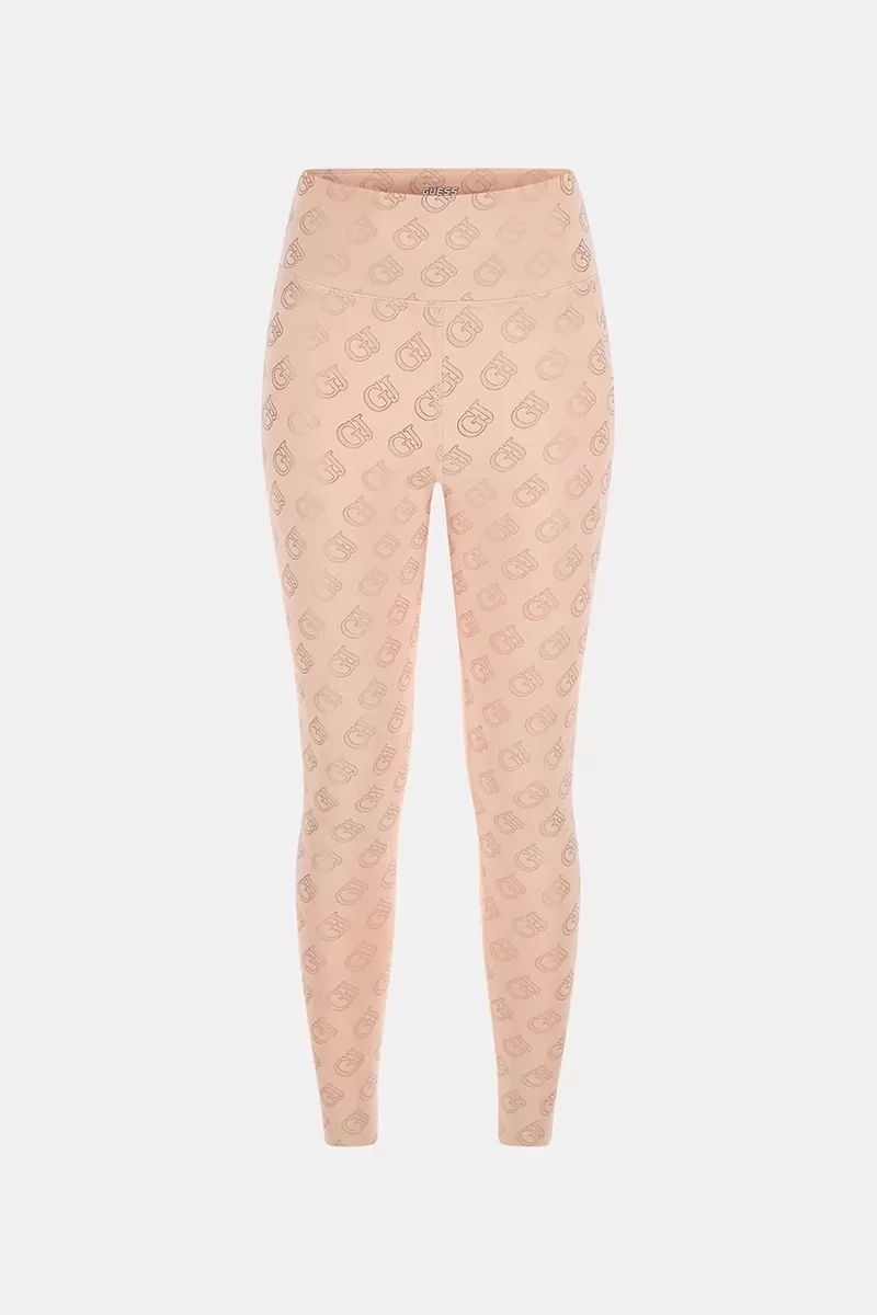 Guess GJ LOGOMANIA LEGGING Kadın Pembe Tayt V3BB28MC03W-P68W
