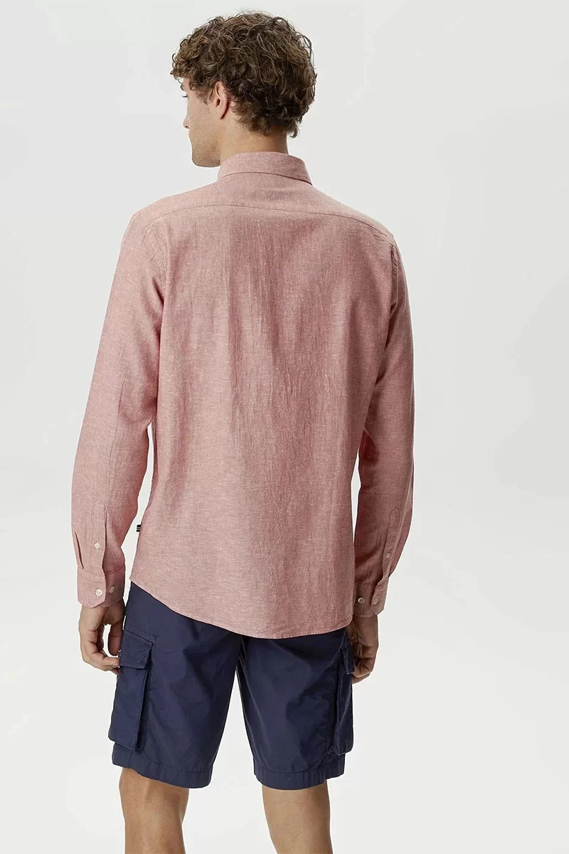 Nautica GOMLEK Erkek Pembe Gömlek W35000T.6WV