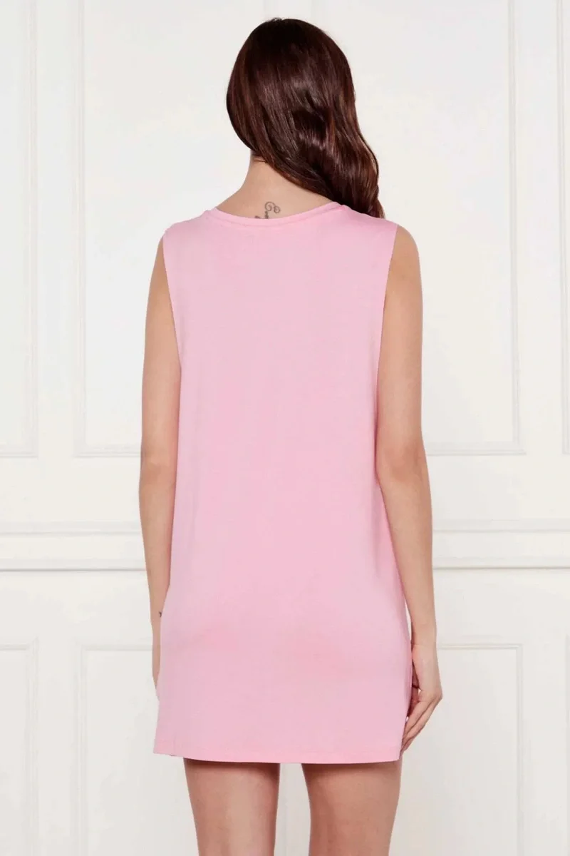 Guess 4G SL OVER TEE Kadın Pembe Elbise E5GI04K68D2-G66G