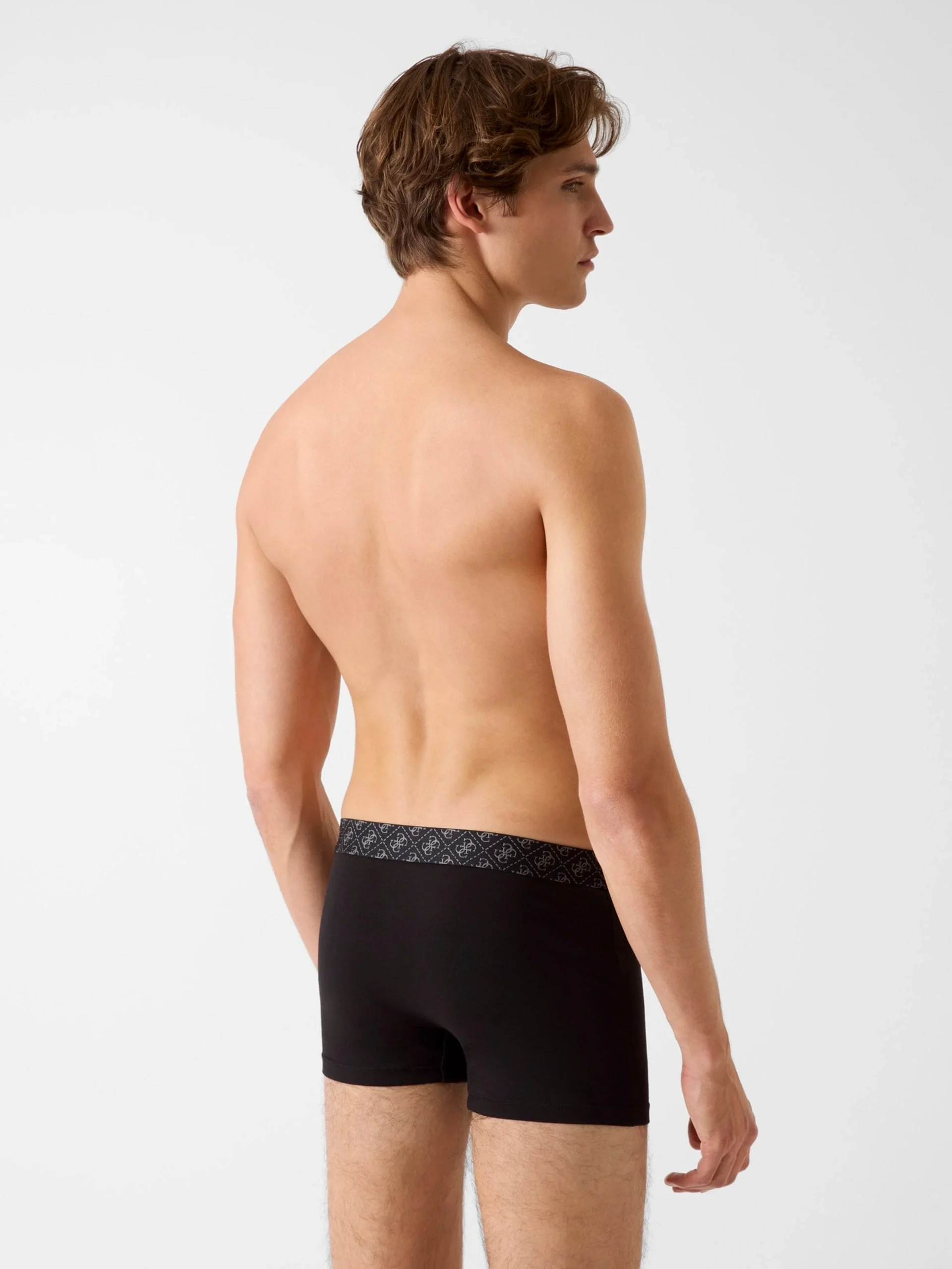 Guess Access Erkek Siyah 3Lü Boxer Paketi U5BG69K6YW1-PJ2R