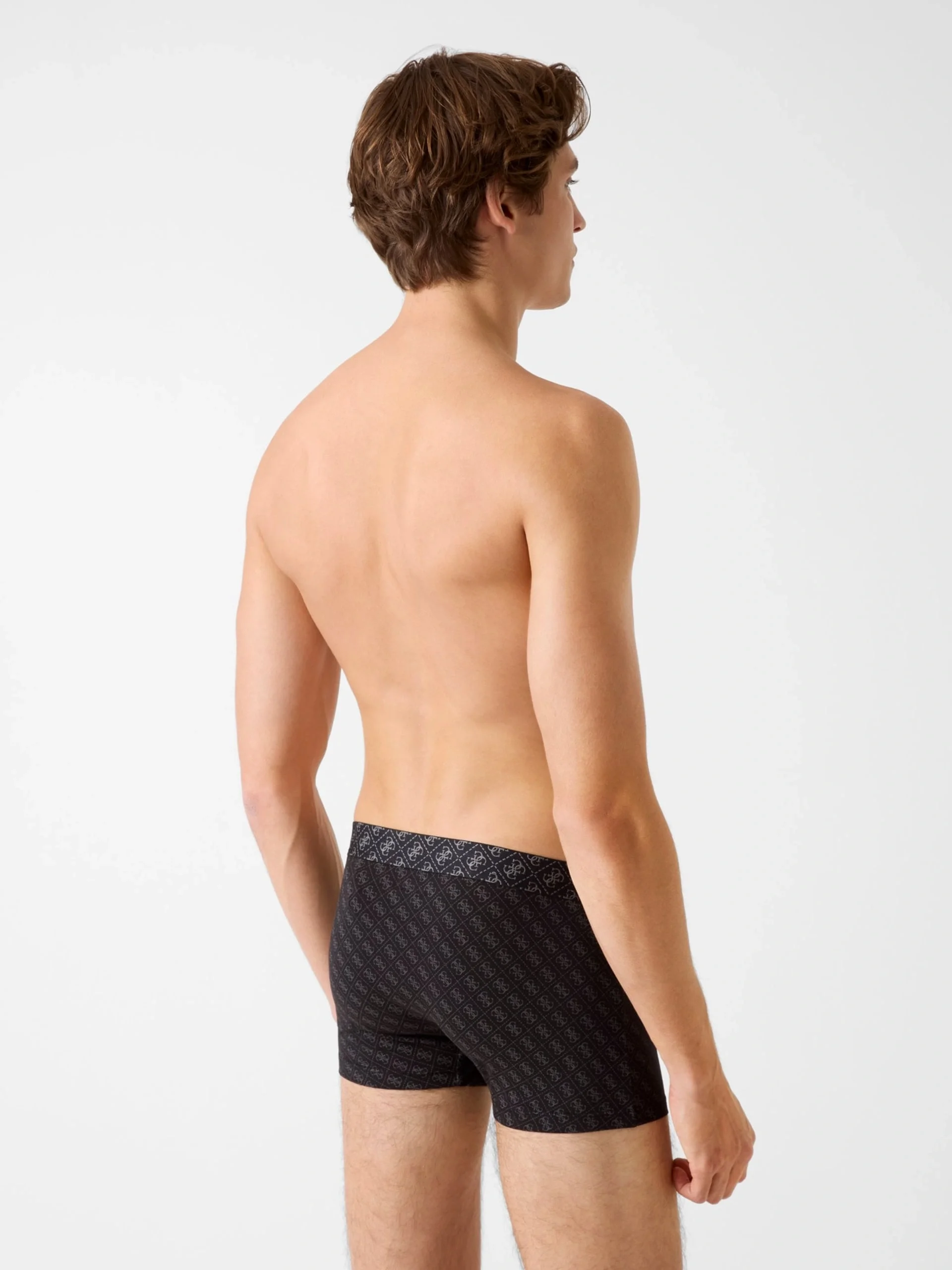 Guess Access Erkek Siyah 3Lü Boxer Paketi U5BG69K6YW1-PJ2R