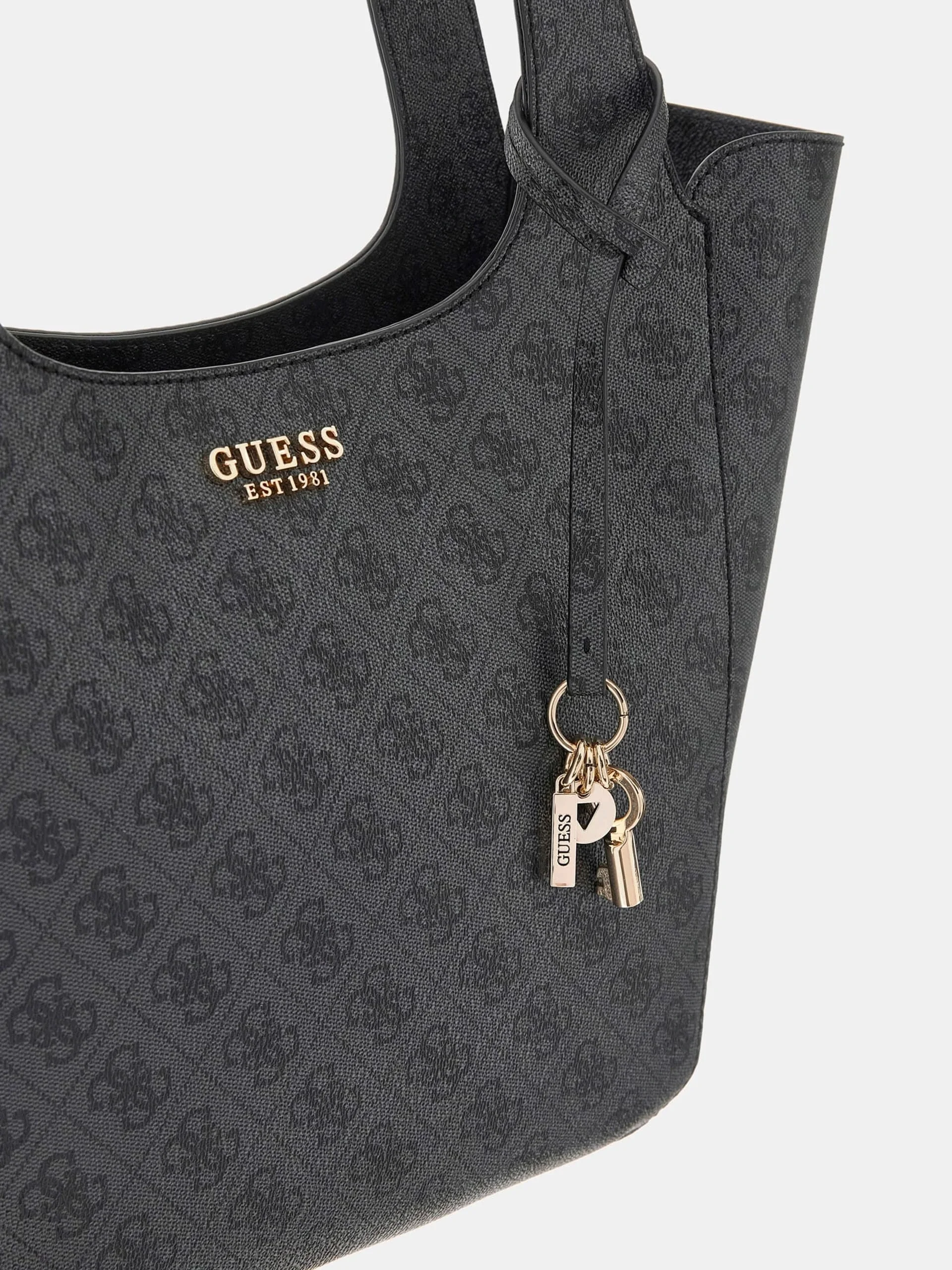 Guess Access Kadın Antrasit El Çantası HWSG7334220-CLO