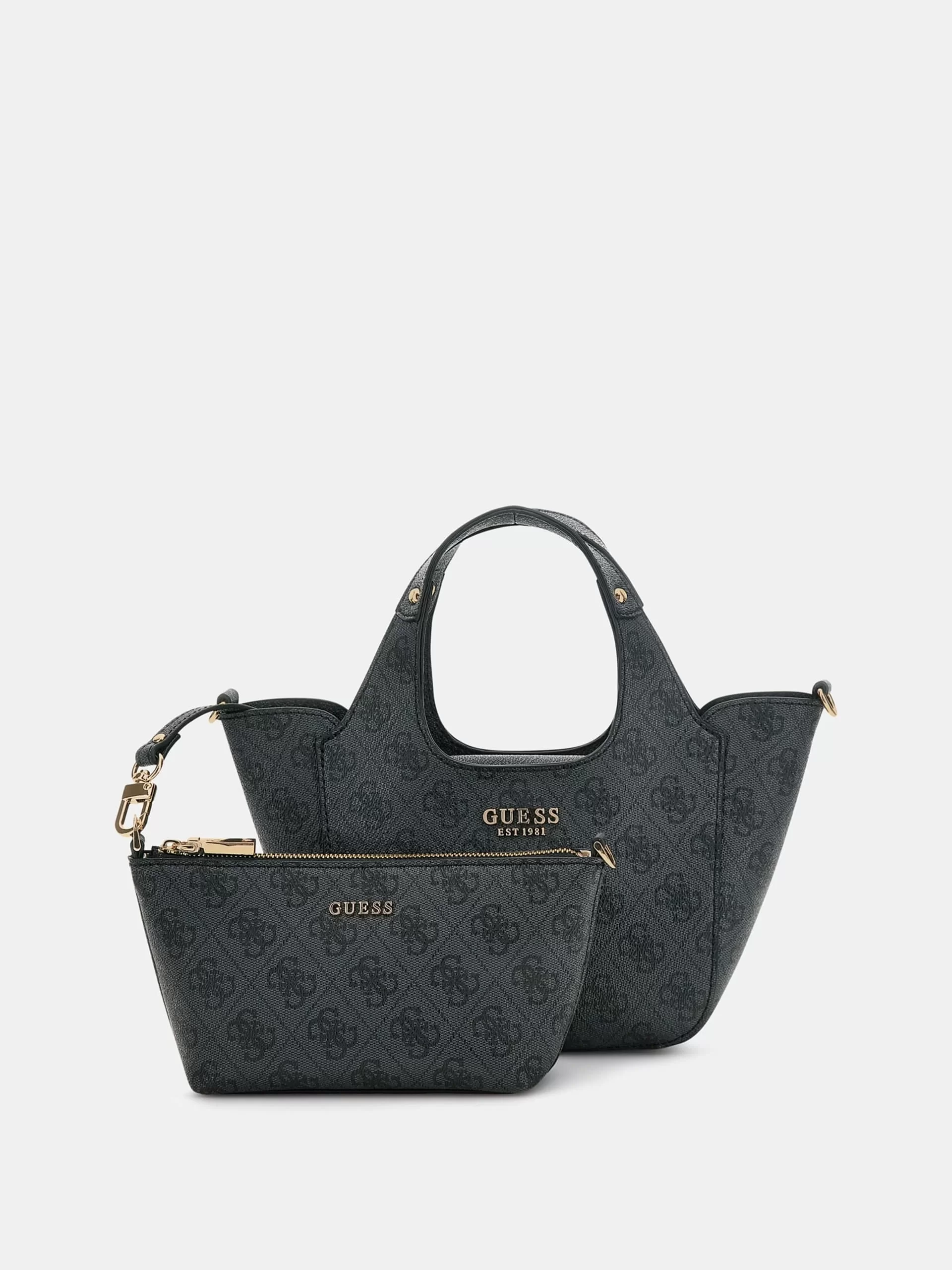 Guess Access Kadın Antrasit El Çantası HWSG7334750-CLO