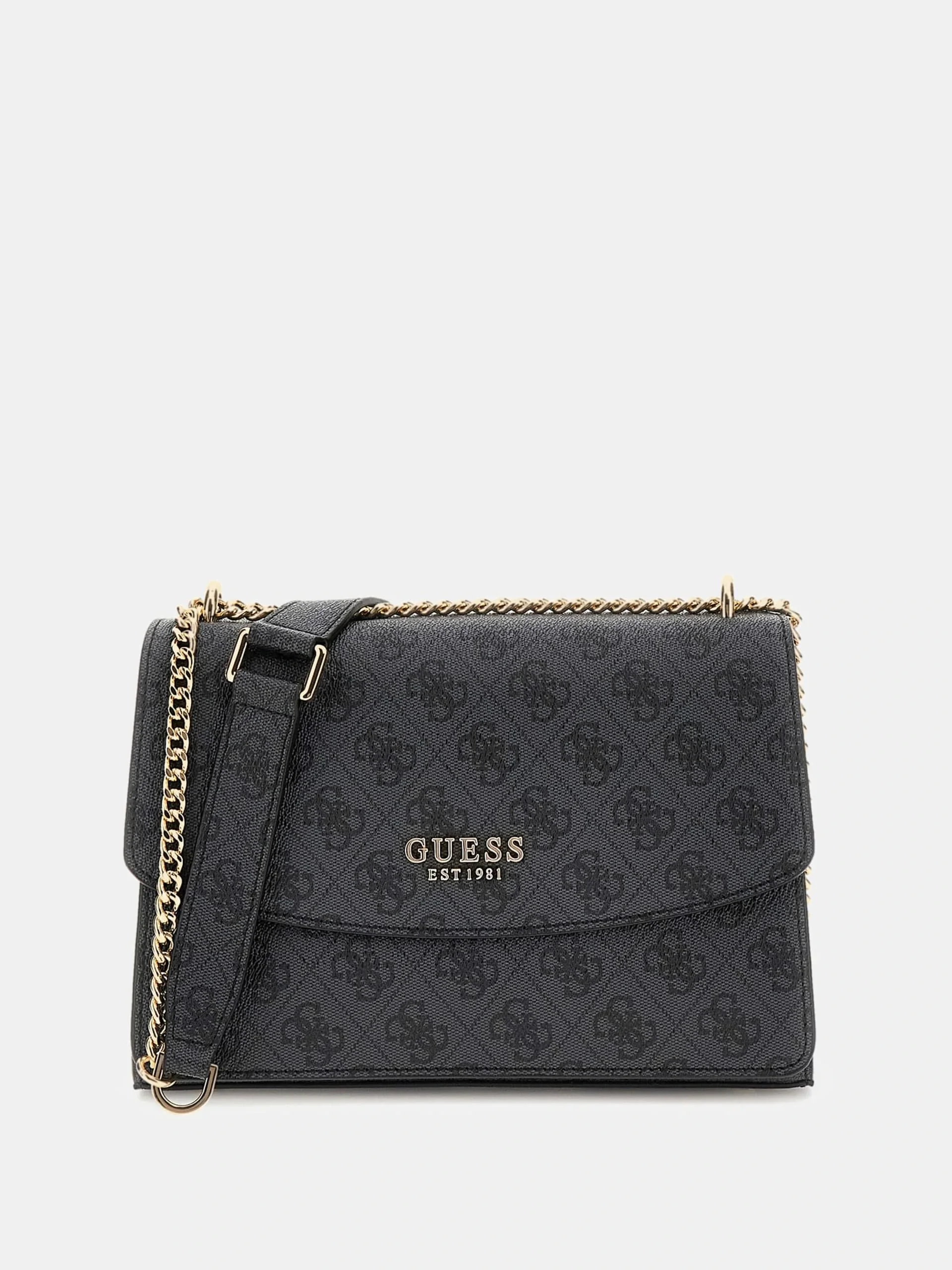 Guess Access Kadın Antrasit Omuz Çantası HWSG7334210-CLO