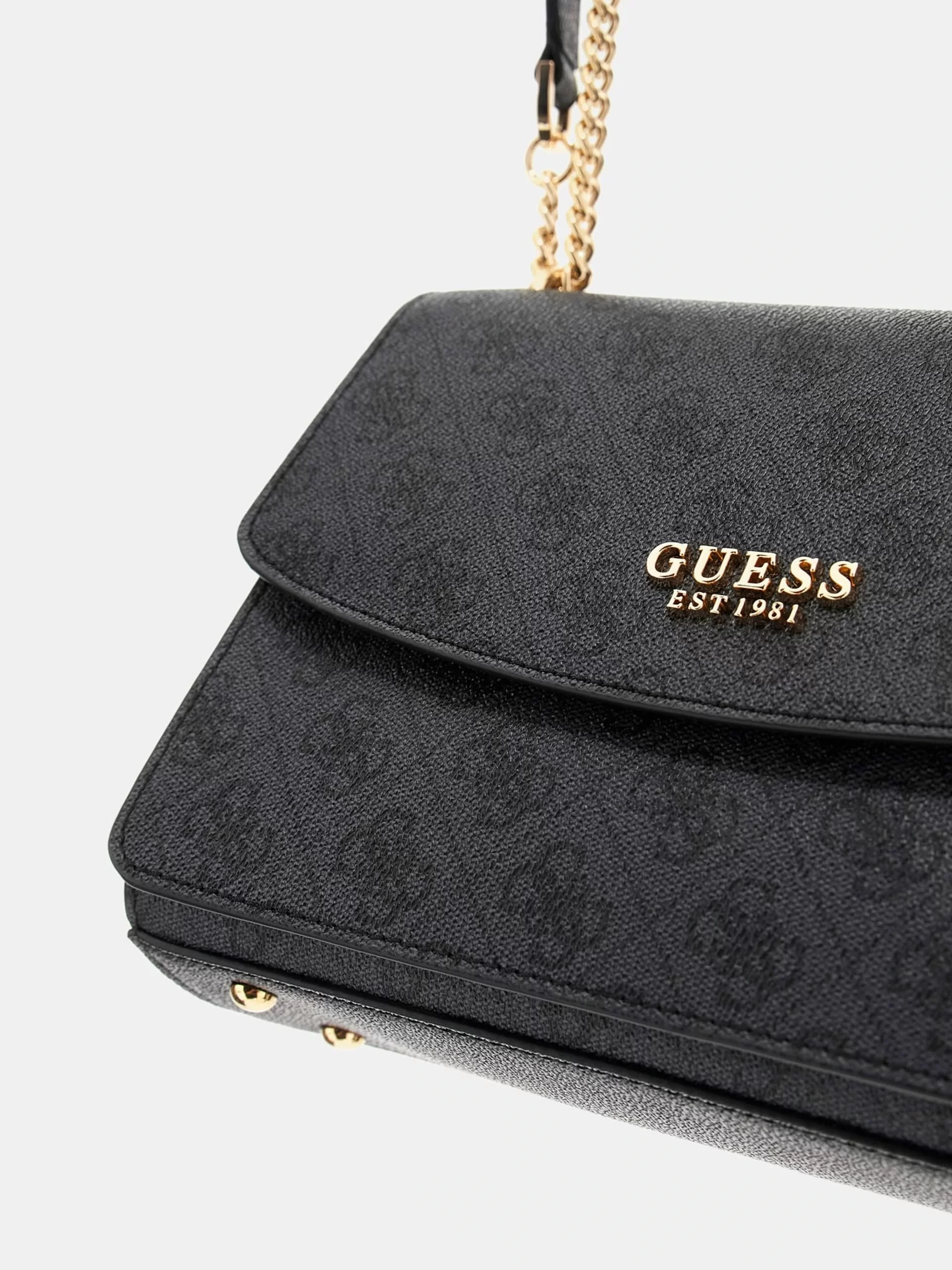 Guess Access Kadın Antrasit Omuz Çantası HWSG7334210-CLO