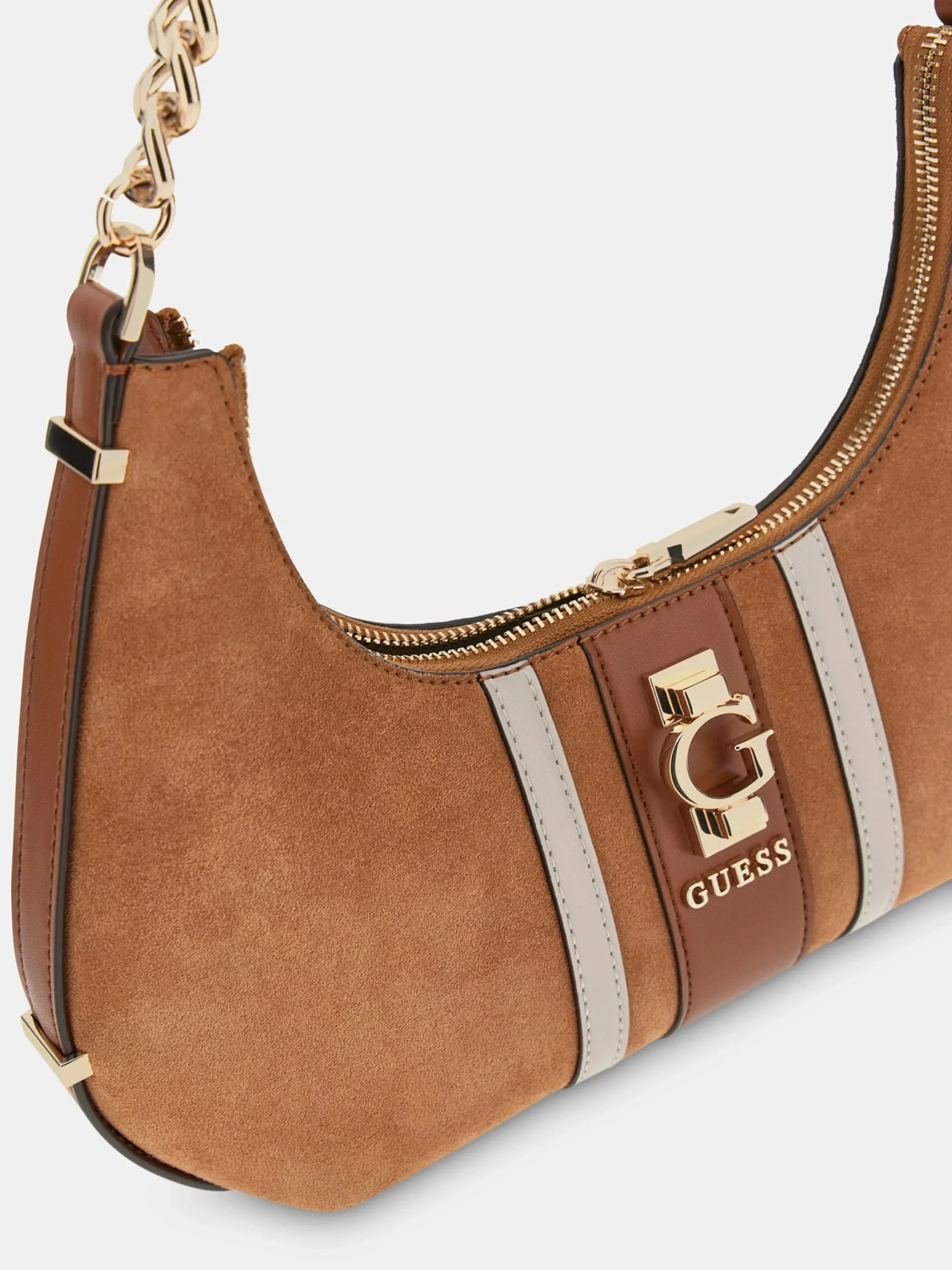 Guess Access Kadın Kahverengi Deri El Çantası HWSB7838180-CGM