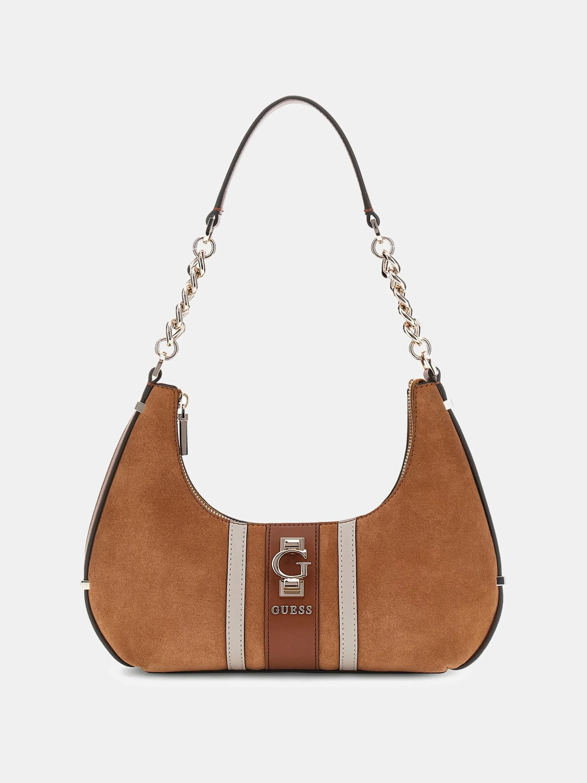 Guess Access Kadın Kahverengi Deri El Çantası HWSB7838180-CGM