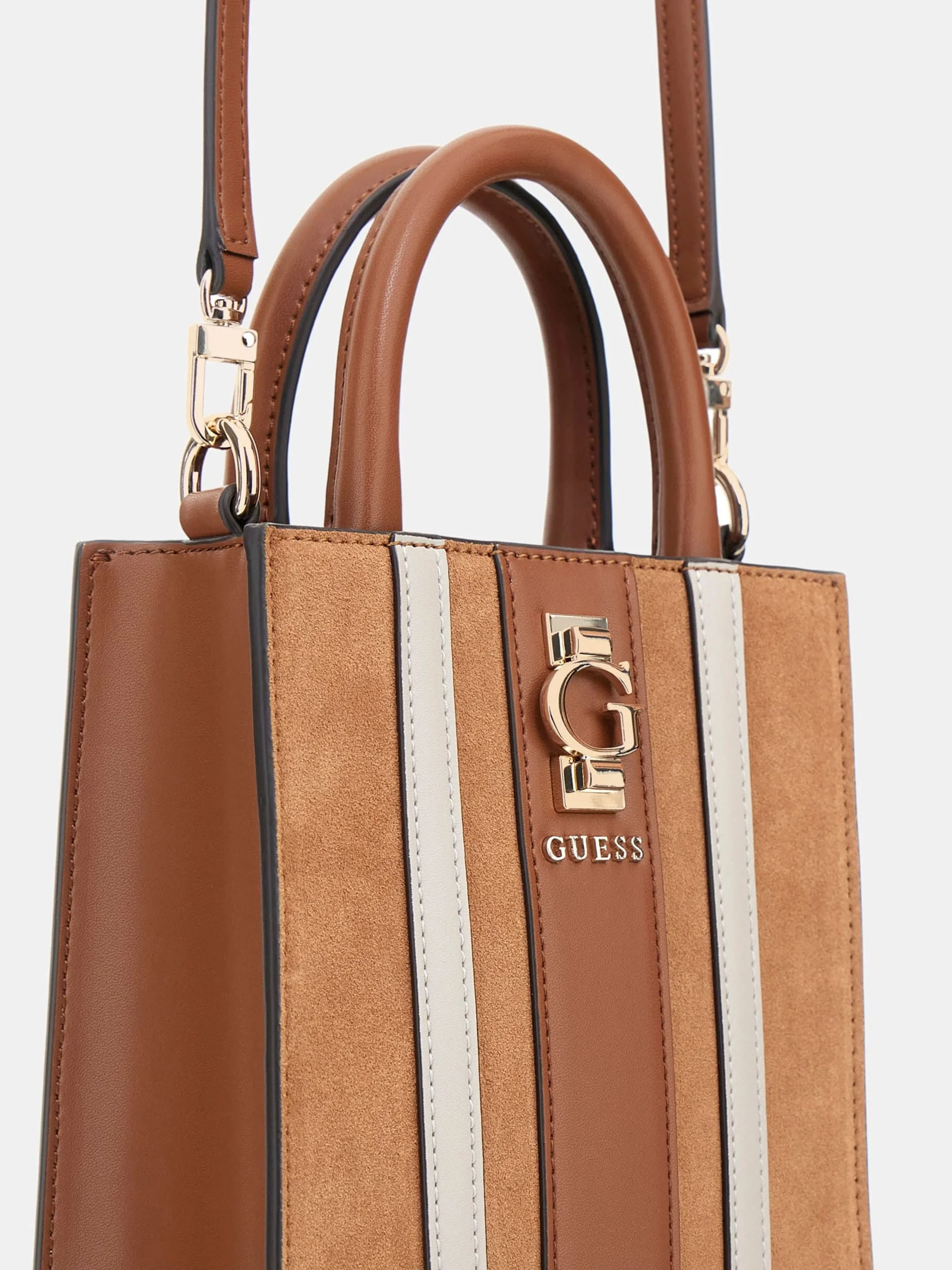 Guess Access Kadın Kahverengi Deri El Çantası HWSB7838750-CGM