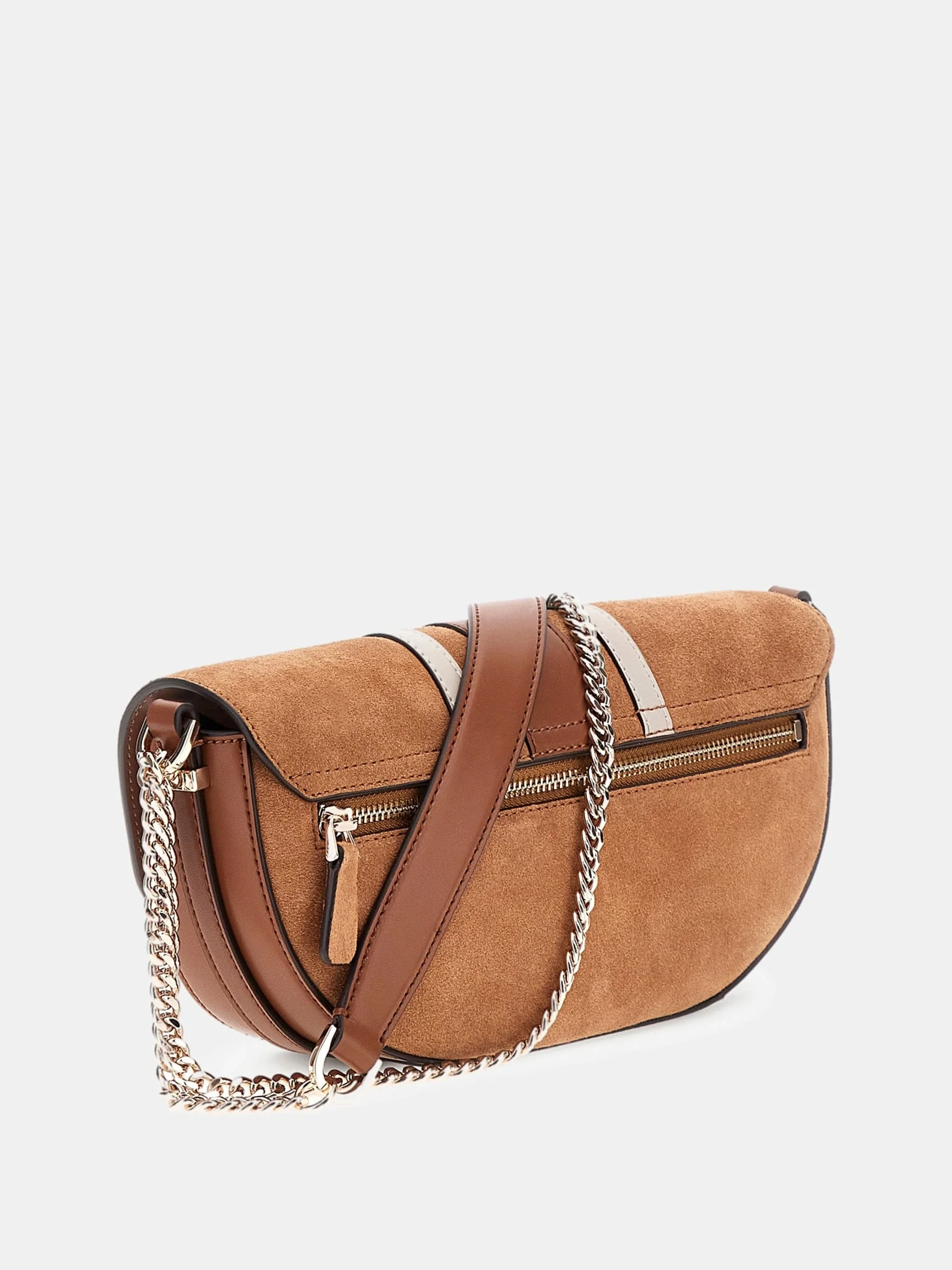 Guess Access Kadın Kahverengi Deri Omuz Çantası HWSB7838210-CGM