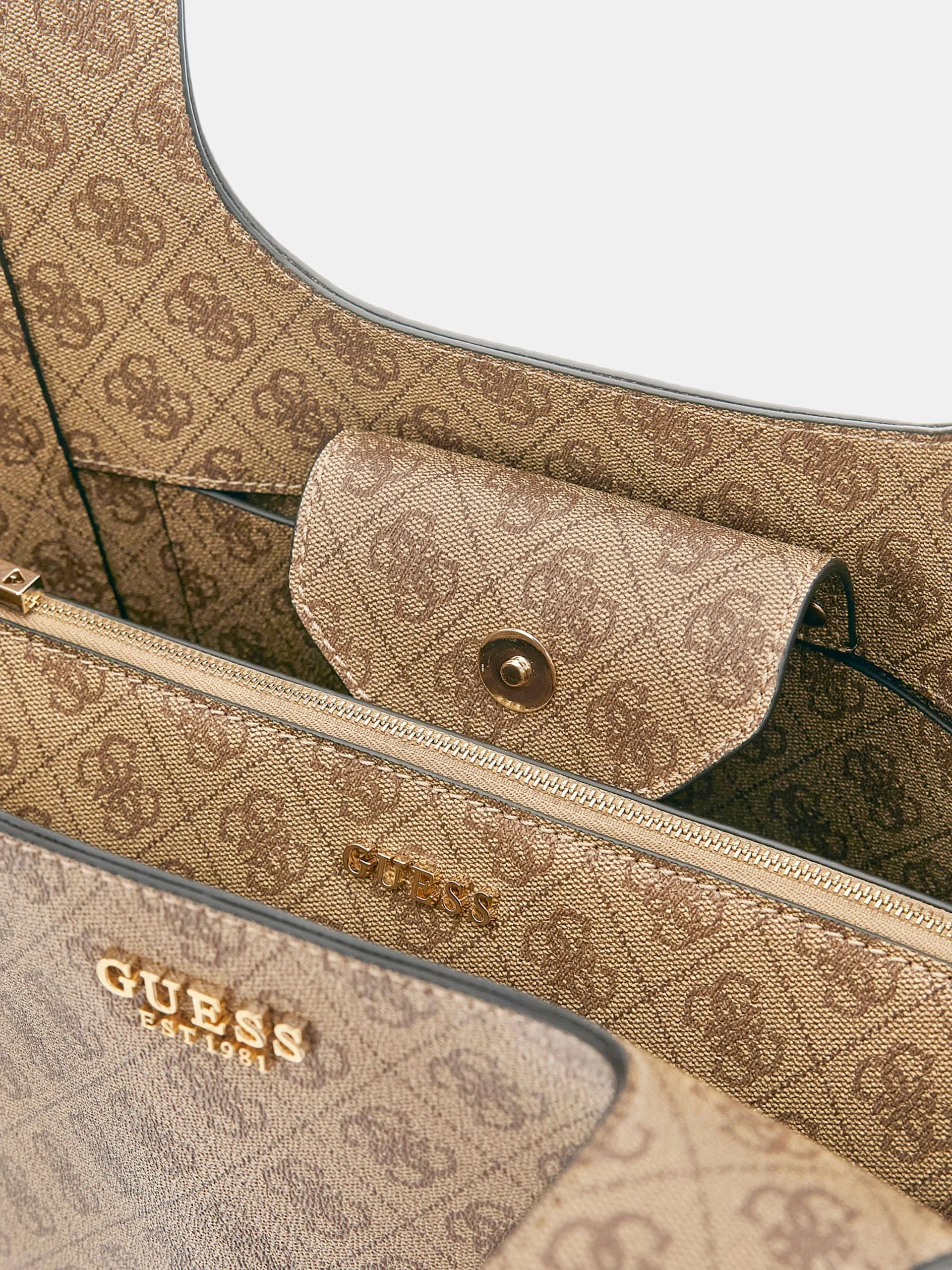 Guess Access Kadın Kahverengi El Çantası HWSG7334220-LTL