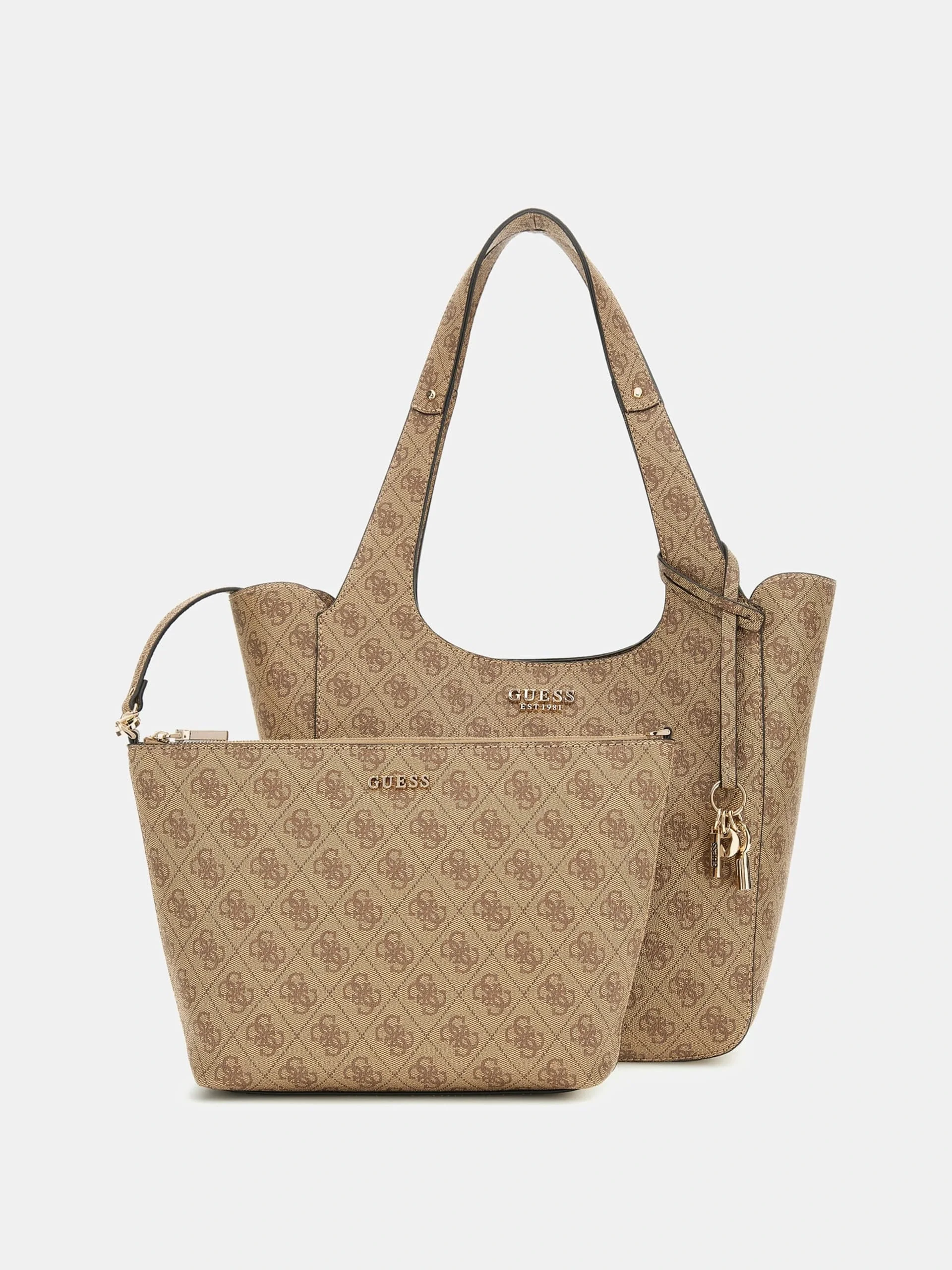 Guess Access Kadın Kahverengi El Çantası HWSG7334220-LTL
