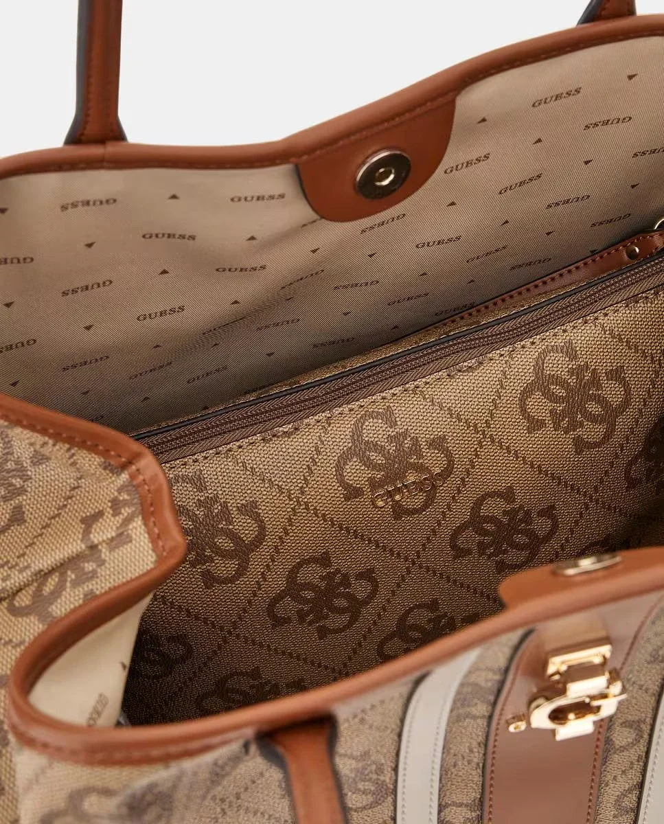 Guess Access Kadın Kahverengi El Çantası HWSO7838240-LTL