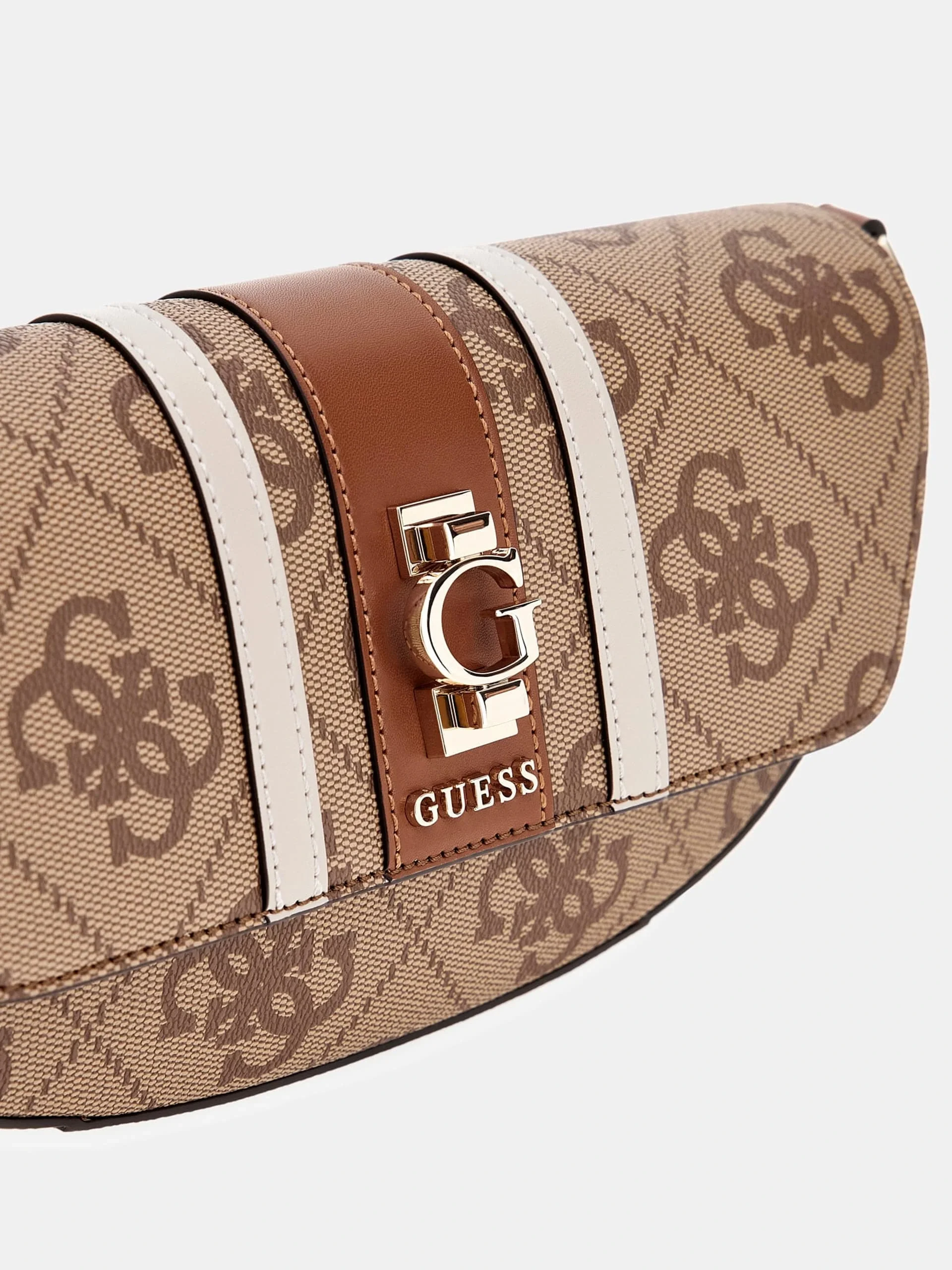 Guess Access Kadın Kahverengi Omuz Çantası HWSO7838210-LTL