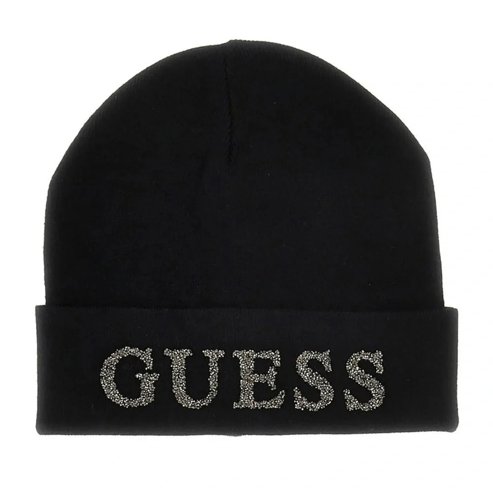 Guess Access Kadın Siyah Şapka AW5398POL01-BLA