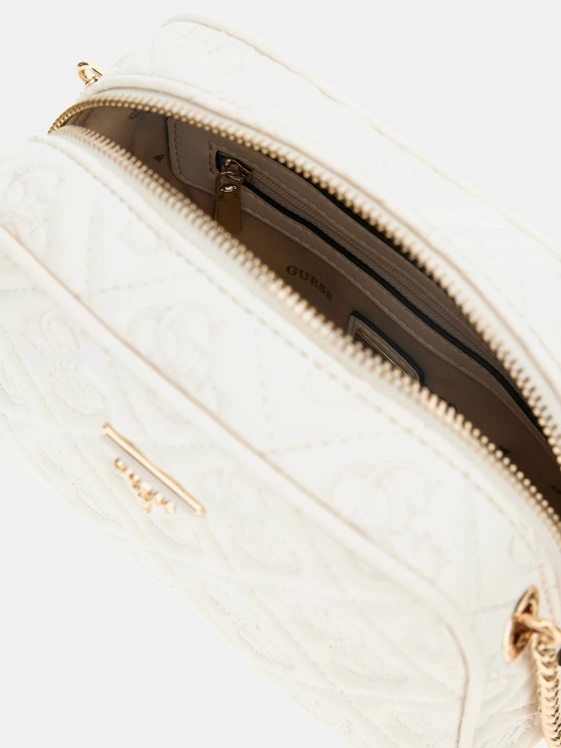 Guess Adelasia Kadın Beyaz Çapraz Askılı Çanta HWQL9658140-OFF